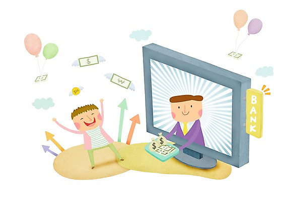 전신 PSD 구름 남자 행복 화살표 돈 인터넷 날개 일러스트 웃음 사람 상반신 성인 두명 달러 만세 돈다발 직원 은행 주기 풍선 대출 남자만 성인남자만 성인만 국내일러스트 자연요소 감정 모션 표정 금융 재산 파일형식