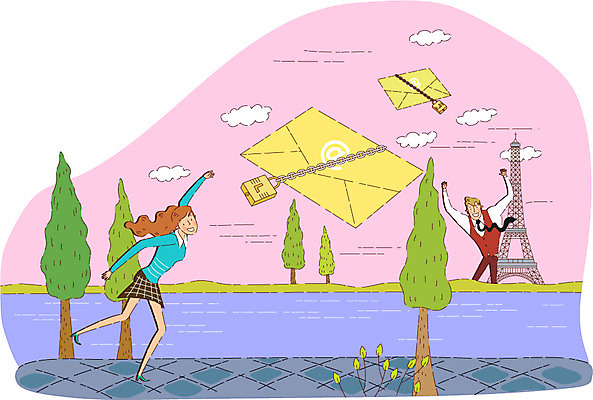 전신 나무 구름 여자 남자 바다 일러스트 자물쇠 사람 상반신 성인 두명 비행 이메일 보호 에펠탑 보안 멀리 숨김 전송 성인만 국내일러스트 AI파일 자연요소 식물 컨셉 안전 파리 랜드마크 파일형식 벡터