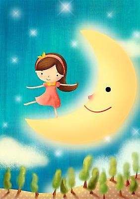 전신 PSD 나무 구름 긴머리 여자 별 어린이 일러스트 상상 한명 서기 사람 소녀 야외 빛 달 머리띠 야간 순수 어린이상상 여자만 여자한명만 어린이만 소녀만 소녀한명만 동심 국내일러스트 자연요소 식물 1 헤어스타일 컨셉 장신구 모션 파일형식