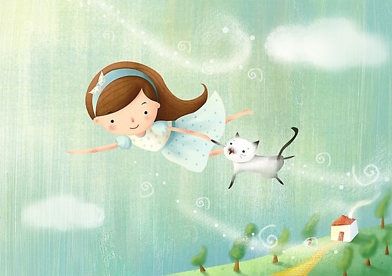 주간 PSD 나무 동물 구름 긴머리 여자 어린이 일러스트 상상 하늘 바람 주택 한명 사람 소녀 야외 고양이 비행 머리띠 순수 어린이상상 여자만 여자한명만 어린이만 소녀만 소녀한명만 동심 국내일러스트 자연요소 식물 1 헤어스타일 컨셉 장신구 포유류 날씨 건물 반려동물 파일형식