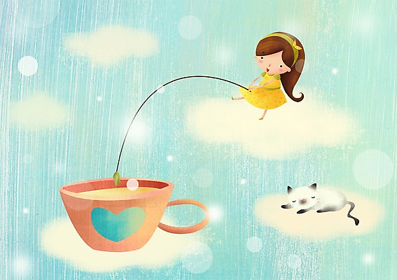 PSD 동물 구름 한마리 긴머리 여자 어린이 일러스트 상상 하늘 낚시 나뭇잎 한명 사람 앉기 소녀 컵 물 빛 고양이 머리띠 낚싯대 순수 어린이상상 미끼 여자만 여자한명만 어린이만 소녀만 소녀한명만 동심 국내일러스트 자연요소 1 헤어스타일 식기 컨셉 잎 장신구 포유류 모션 레저 반려동물 낚시용품 파일형식