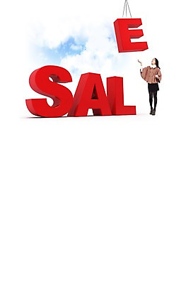 PSD 외국인 편집 편집이미지 여자 백그라운드 하늘 한명 사람 이벤트 그래픽 쇼핑 3D 세일 블록 여자만 여자한명만 편집3D 1 인종 디지털합성 파일형식