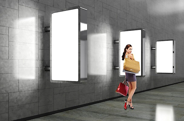 PSD 외국인 편집 편집이미지 여자 백그라운드 간판 한명 사람 이벤트 뒷모습 그래픽 쇼핑 3D 편집3D 1 뷰포인트 인종 디지털합성 파일형식