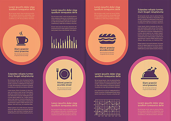 템플릿 편집 접시 표지디자인 북디자인 내지 커피 음료 음식 빵 백그라운드 포크 북커버 그래프 팜플렛 사람없음 컵 요식업 닭고기 나이프 이미지템플릿 AI파일 식기 산업 육류 칼 파일형식 벡터