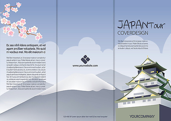 식물 구름 템플릿 편집 표지디자인 건축물 북디자인 표지 꽃 아시아 리플렛 해외여행 여행 백그라운드 북커버 3단접지 팜플렛 사람없음 관광지 일본 벚꽃 성 이미지템플릿 AI파일 자연요소 해외 건축 나라 파일형식 벡터