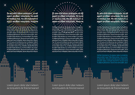 템플릿 편집 표지디자인 북디자인 별 내지 리플렛 백그라운드 북커버 3단접지 불꽃놀이 이벤트 빌딩 팜플렛 사람없음 축제 이미지템플릿 AI파일 자연요소 놀이 건물 파일형식 벡터