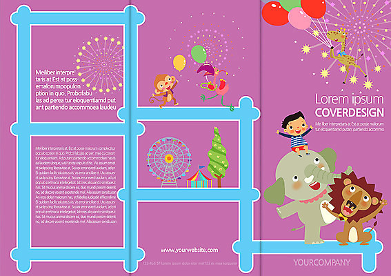 나무 식물 동물 템플릿 편집 캐릭터 표지디자인 북디자인 표지 남자 어린이 리플렛 여행 백그라운드 북커버 3단접지 조류 코끼리 한명 사람 소년 팜플렛 놀이공원 원숭이 놀이기구 사자 기린 천막 대관람차 풍선 남자만 남자한명만 어린이만 소년만 소년한명만 이미지템플릿 AI파일 1 포유류 테마파크 파일형식 벡터