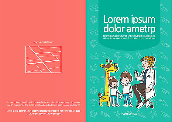 템플릿 편집 표지디자인 북디자인 여자 어린이교육 교육 표지 남자 어린이 백그라운드 북커버 서기 사람 앉기 소년 팜플렛 성인 세명 의사 성장 기린 키_신체 키재기 이미지템플릿 AI파일 신체 포유류 모션 의료진 측정 파일형식 벡터