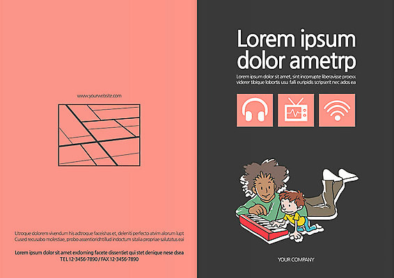 템플릿 편집 표지디자인 북디자인 어린이교육 교육 표지 남자 어린이 악기 음악 엎드리기 백그라운드 연주 북커버 사람 소년 팜플렛 두명 헤드폰 텔레비전 가르침 건반 피아노 건반악기 와이파이 음악교육 남자만 어린이만 소년만 이미지템플릿 AI파일 음향기기 모션 문화예술 전자제품 무선인터넷 파일형식 벡터