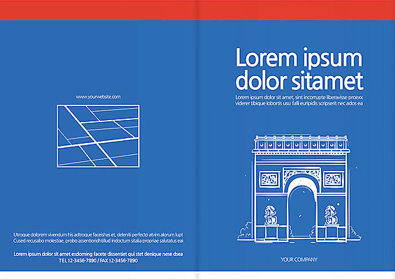 템플릿 편집 표지디자인 건축물 북디자인 표지 유럽 해외여행 여행 백그라운드 지도 북커버 팜플렛 사람없음 관광지 프랑스 개선문 유럽여행 이미지템플릿 AI파일 해외 건축 나라 파일형식 벡터
