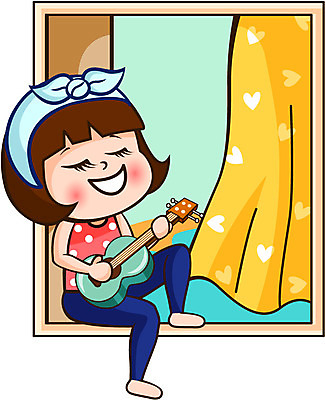 캐릭터 우먼라이프 라이프스타일 여자 인물캐릭터 스티커 연주 일러스트 한명 사람 20대 우쿨렐레 창틀 미미 이모티콘 여자만 여자한명만 성인여자만 청년만 청년여자만 성인한명만 청년여자한명만 성인여자한명만 성인만 일러캐릭터 AI파일 1 음악 창문 현악기 청년 생활 파일형식 벡터