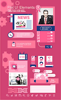 템플릿 여자 남자 웹템플릿 비즈니스 웹소스 모바일 사람 여러명 웹 뉴스 어플리케이션 UI 모바일소스 엘리먼트 웹엘리먼트 이미지템플릿 AI파일 다수 인터넷 파일형식 벡터 편집소스