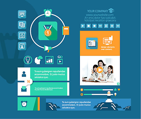 템플릿 학생 여자 교육 웹템플릿 학교 웹소스 모바일 사람 세명 웹 어플리케이션 UI 모바일소스 엘리먼트 웹엘리먼트 여자만 이미지템플릿 AI파일 인터넷 파일형식 벡터 편집소스