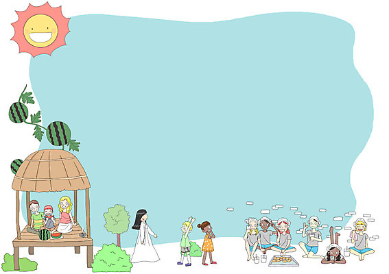 PSD 백인 한국문화 여자 남자 여유 여행 흑인 일러스트 여름음식 수박 동양인 여러명 여름 태양 여행객 한국인 체험 유령 군중 오두막 한복 먹기 전통체험 찜질방 제철음식 제철과일 국내일러스트 자연요소 서양인 동양문화 한국전통 계절 감정 음식 다수 컨셉 과일 모션 한국 사람 인종 전통의상 제철 파일형식 여름_계절