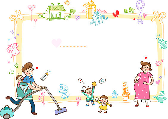 여자 남자 행복 어린이 일러스트 가족 엄마 프레임 함께함 여러명 화목 임산부 아기용품 육아 아기 아빠 청소 청소기 육아라이프 포대기 국내일러스트 AI파일 라이프스타일 감정 다수 컨셉 관계 사람 전자제품 임신 청소도구 오브젝트 파일형식 벡터