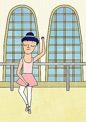 전신 PSD 우먼라이프 라이프스타일 여자 일러스트 실내 한명 20대 성인 취미 눈감음 춤 발레 발레리나 발레복 무용실 여자만 여자한명만 성인여자만 청년만 청년여자만 성인한명만 청년여자한명만 성인여자한명만 성인만 국내일러스트 1 옷 모션 문화예술 사람 청년 내부 생활 파일형식