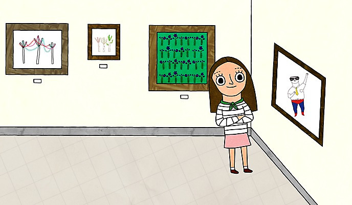 전신 PSD 우먼라이프 라이프스타일 긴머리 여자 액자 일러스트 실내 한명 서기 20대 성인 취미 팔짱 감상 미술관 전시회 작품 여자만 여자한명만 성인여자만 청년만 청년여자만 성인한명만 청년여자한명만 성인여자한명만 성인만 국내일러스트 1 헤어스타일 모션 미술 사람 청년 내부 생활 전시 파일형식