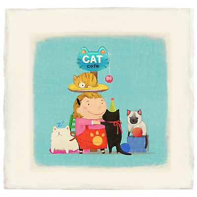 전신 PSD 동물 여자 행복 여러마리 일러스트 공 실내 한명 서기 사람 20대 성인 반려동물 믿음 상점 고양이 앞치마 카페 기쁨 잠 만족 여자만 여자한명만 성인여자만 청년만 청년여자만 성인한명만 청년여자한명만 성인여자한명만 성인만 국내일러스트 1 감정 다수 포유류 모션 청년 내부 파일형식