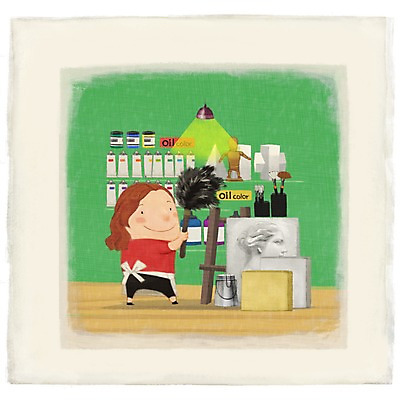 전신 PSD 여자 행복 일러스트 조명 한명 서기 사람 20대 성인 판매 믿음 상점 앞치마 물감 기쁨 붓 스케치 먼지떨이 청소 이젤 만족 문방구 비너스 유화 화방 여자만 여자한명만 성인여자만 청년만 청년여자만 성인한명만 청년여자한명만 성인여자한명만 성인만 국내일러스트 1 감정 모션 미술 청년 미술도구 청소도구 파일형식