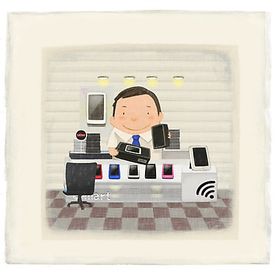 PSD 남자 행복 일러스트 실내 한명 들기 상반신 20대 성인 전자제품 스마트폰 핸드폰 판매 믿음 상점 전시 기쁨 만족 진열장 신제품 남자만 남자한명만 성인남자만 청년만 청년남자만 청년남자한명만 성인한명만 성인남자한명만 성인만 국내일러스트 1 감정 모션 사람 청년 내부 스마트기기 상품 파일형식