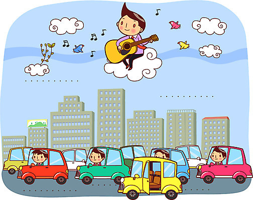 구름 남자 여유 악기 음표 일러스트 자동차 휴식 여러명 성인 건물 자유 기타 직장인 탈출 즐거움 출근 일탈 러시아워 남자만 성인남자만 성인만 국내일러스트 AI파일 자연요소 직업 건축물 기호 감정 음악 육상교통 다수 교통 컨셉 현악기 사람 출퇴근 파일형식 벡터