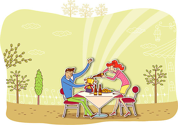 나무 커플 여자 남자 행복 여유 의자 데이트 일러스트 탁자 조명 맥주 사람 성인 두명 울타리 축하 트로피 축배 성인만 국내일러스트 AI파일 식물 감정 가구 컨셉 관계 주류 담장 상_우승 파일형식 벡터