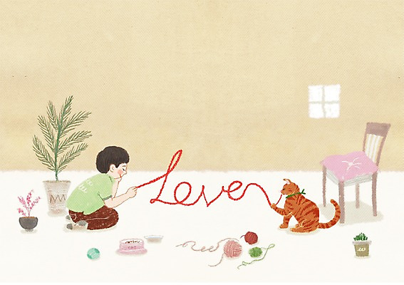 전신 PSD 식물 동물 한마리 남자 행복 화분 어린이 의자 일러스트 놀이 함께함 실내 방석 사랑 한명 사람 앉기 반려동물 고양이 실타래 동물보호 반려 남자만 남자한명만 어린이만 소년만 소년한명만 국내일러스트 1 감정 가구 컨셉 포유류 모션 내부 사회이슈 파일형식