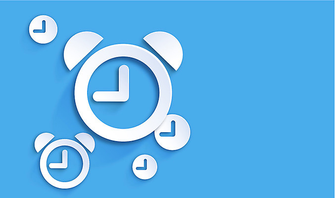 아이콘 컬러 백그라운드 사람없음 파란색 자명종 알람 플랫 페이퍼아트 오브젝트 플랫아이콘 2D아이콘 AI파일 시계 파일형식 벡터