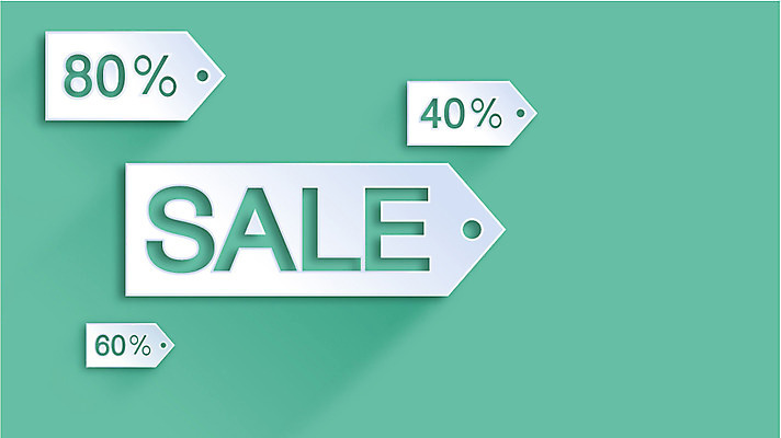 아이콘 컬러 백그라운드 사람없음 초록색 꼬리표 세일 퍼센트 플랫 페이퍼아트 플랫아이콘 2D아이콘 AI파일 라벨 특수기호 파일형식 벡터