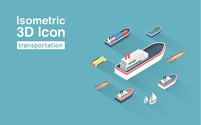 아이콘 교통수단 수상교통 종류 사람없음 선택 유람선 분석 입체 아이소메트릭 선박 2D아이콘 AI파일 교통 컨셉 배_교통 파일형식 벡터