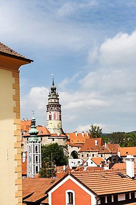 포토 JPG 주간 해외풍경 해외 유럽 유럽풍경 하늘 풍경 사람없음 야외 건물 성 체코 체스키크룸루프 국내포토 자연요소 건축물 나라 파일형식