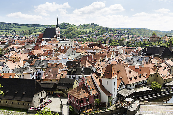 포토 JPG 주간 해외풍경 해외 유럽 유럽풍경 하늘 풍경 사람없음 야외 건물 체코 체스키크룸루프 국내포토 자연요소 건축물 나라 파일형식