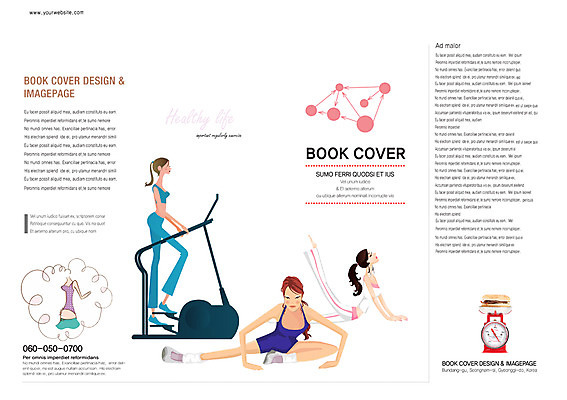 PSD 템플릿 편집 표지디자인 북디자인 여자 표지 음식 포즈 백그라운드 다이어트 북커버 저울 사람 세명 운동 스트레칭 햄버거 잡지 스텝퍼 여자만 표지샘플 이미지템플릿 패스트푸드 건강 간행물 파일형식