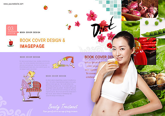 PSD 템플릿 편집 표지디자인 북디자인 여자 표지 꽃 허리손 백그라운드 다이어트 채소 북커버 요가 들기 사람 동양인 상반신 컵 세명 운동복 수건 화장 주스 잡지 여자만 표지샘플 이미지템플릿 식물 식기 웰빙 옷 음료 포즈 모션 건강 인종 간행물 위생용품 뷰티 파일형식