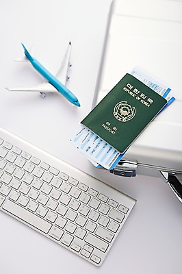 포토 JPG 스튜디오촬영 여행 비행기 실내 사람없음 미니어처 키보드 티켓 오브젝트 여권 국내포토 항공교통 대중교통 내부 모형 파일형식