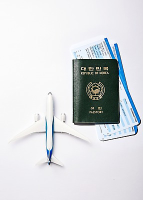 포토 JPG 스튜디오촬영 여행 비행기 실내 사람없음 미니어처 티켓 오브젝트 여권 국내포토 항공교통 대중교통 내부 모형 파일형식