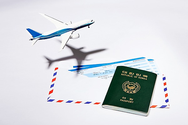 포토 JPG 스튜디오촬영 여행 비행기 실내 사람없음 미니어처 티켓 오브젝트 여권 국내포토 항공교통 대중교통 내부 모형 파일형식