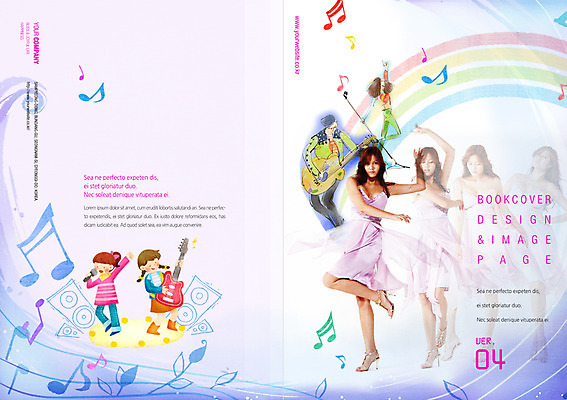 PSD 템플릿 편집 표지디자인 북디자인 여자 표지 악기 음악 포즈 백그라운드 연주 북커버 음표 노래 문화예술 사람 여러명 라이프 기타 춤 잡지 마이크 여자만 표지샘플 이미지템플릿 기호 음향기기 다수 현악기 생활 간행물 파일형식