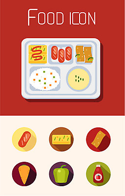 아이콘 음식 밥 모바일 피망 파프리카 사람없음 세트 당근 소시지 플랫 어묵 케첩 플랫아이콘 국 음식아이콘 식판 계란말이 급식 2D아이콘 AI파일 채소 뿌리채소 소스_음식 가공식품 계란요리 파일형식 벡터