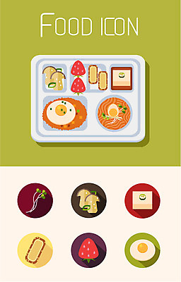 아이콘 음식 딸기 모바일 사람없음 세트 버섯 플랫 계란프라이 플랫아이콘 두부 콩나물 볶음밥 음식아이콘 식판 급식 2D아이콘 AI파일 채소 과일 계란요리 나물 파일형식 벡터
