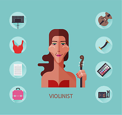 아이콘 여자 악기 음악 모바일 한명 사람 세트 웹 연주자 플랫 보면대 바이올린 악보 플랫아이콘 아이섀도 바이올리니스트 메이크업박스 여자만 여자한명만 2D아이콘 AI파일 1 인터넷 현악기 문화예술 상자 화장품 음악가 파일형식 벡터