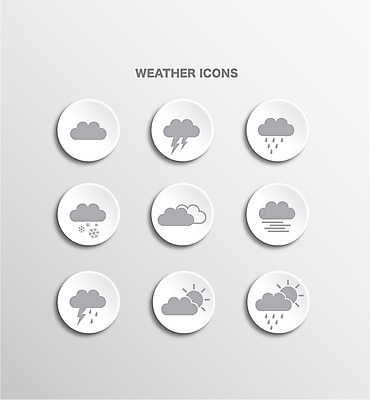 구름 아이콘 모바일 날씨 입체아이콘 사람없음 세트 웹 눈 비 플랫 번개 일기예보 플랫아이콘 날씨아이콘 2D아이콘 AI파일 자연요소 인터넷 입체 파일형식 벡터