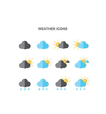 구름 아이콘 모바일 날씨 사람없음 세트 태양 웹 눈 비 플랫 일기예보 먹구름 플랫아이콘 날씨아이콘 2D아이콘 AI파일 자연요소 인터넷 파일형식 벡터 구름_자연