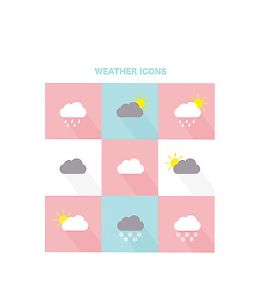 구름 아이콘 모바일 날씨 사람없음 세트 태양 웹 눈 비 플랫 일기예보 먹구름 플랫아이콘 날씨아이콘 2D아이콘 AI파일 자연요소 인터넷 파일형식 벡터 구름_자연