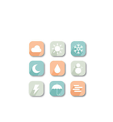구름 아이콘 우산 눈사람 모바일 날씨 사람없음 세트 태양 웹 안개 달 눈 비 플랫 번개 일기예보 플랫아이콘 날씨아이콘 2D아이콘 AI파일 자연요소 인터넷 파일형식 벡터