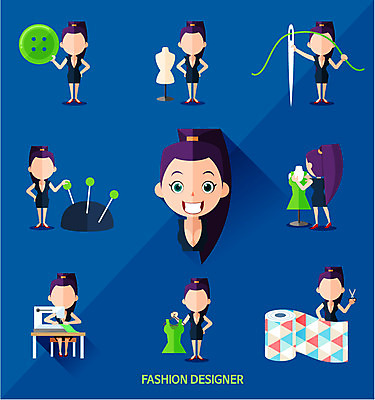 직업 캐릭터 여자 포즈 일러스트 버튼 모바일 직업캐릭터 종류 사람 여러명 세트 웹 바늘 플랫 실 마네킹 디자이너 패션디자이너 재봉틀 엘리먼트 여자만 국내일러스트 일러캐릭터 AI파일 다수 인터넷 도구 파일형식 벡터
