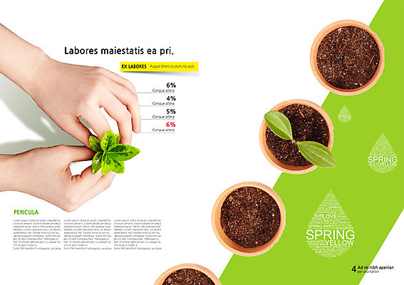 PSD 식물 템플릿 편집 표지디자인 북디자인 손 계절 꽃 내지 화분 백그라운드 북커버 팜플렛 신체부위 새싹 흙 봄 물방울 이미지템플릿 사람 파일형식