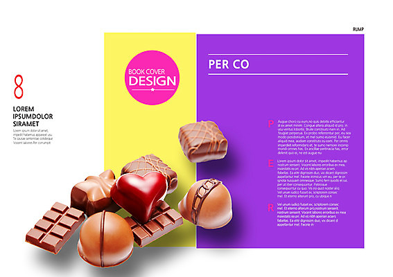 PSD 템플릿 편집 표지디자인 북디자인 기념일 내지 음식 백그라운드 북커버 데이이벤트 발렌타인데이 이벤트 팜플렛 사람없음 초콜릿 하트 이미지템플릿 모양 디저트 파일형식