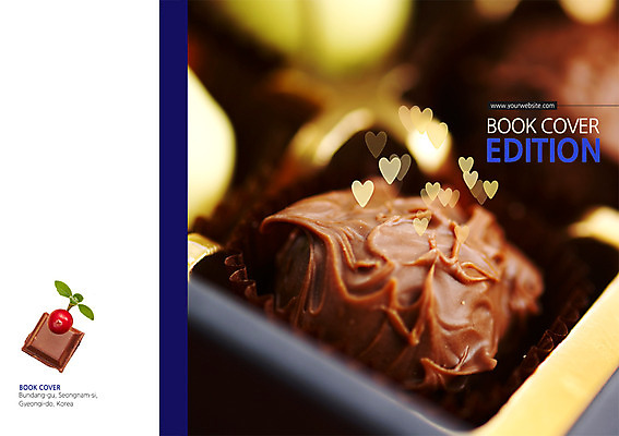PSD 템플릿 편집 표지디자인 북디자인 기념일 표지 음식 백그라운드 북커버 과일 데이이벤트 발렌타인데이 이벤트 팜플렛 사람없음 초콜릿 하트 이미지템플릿 모양 디저트 파일형식
