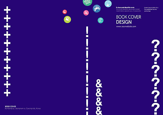 PSD 템플릿 편집 표지디자인 북디자인 표지 백그라운드 북커버 스마트라이프 팜플렛 사람없음 픽토그램 물음표 느낌표 덧셈 앤드기호 이미지템플릿 라이프스타일 기호 수학 파일형식